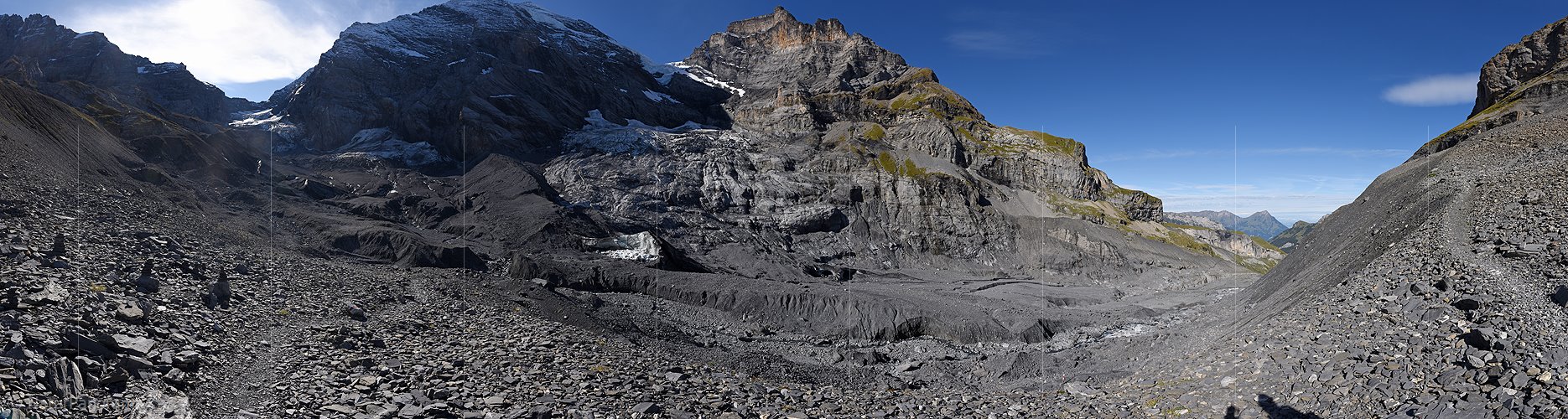 P023784: Panoramafoto Gamchigletscher (Stand 9.2019)