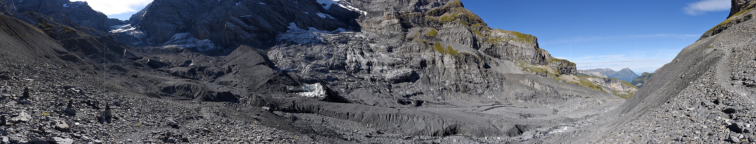 P023785: Panoramafoto Gamchigletscher (Stand 9.2019)