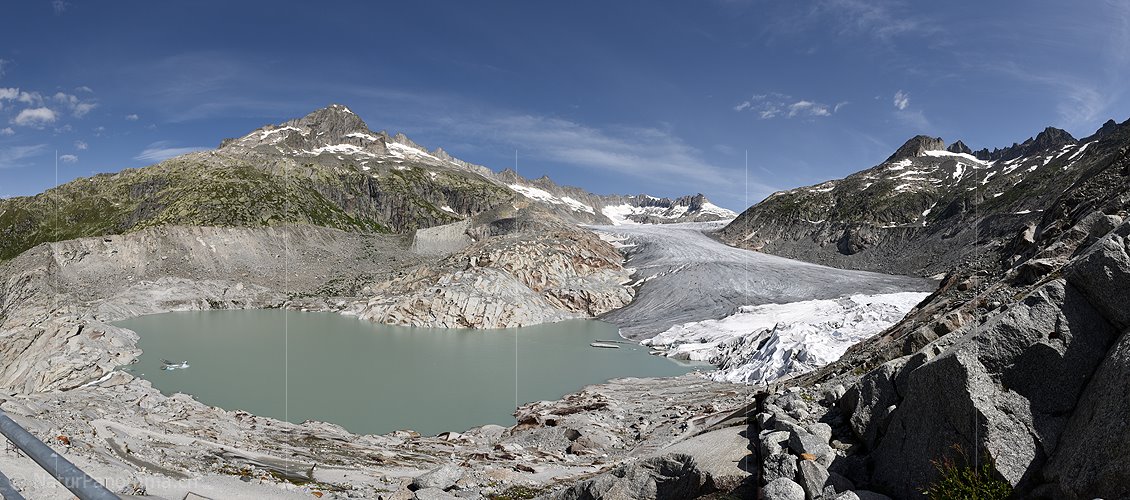 P024159: Panoramafoto Rhonegletscher (Stand 7.2020)