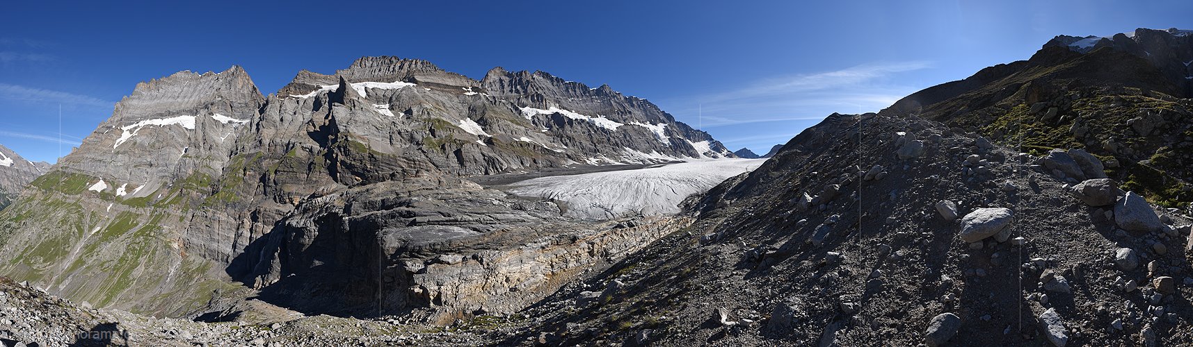 P024221: Panoramafoto Kanderfirn (Stand 7.2020)