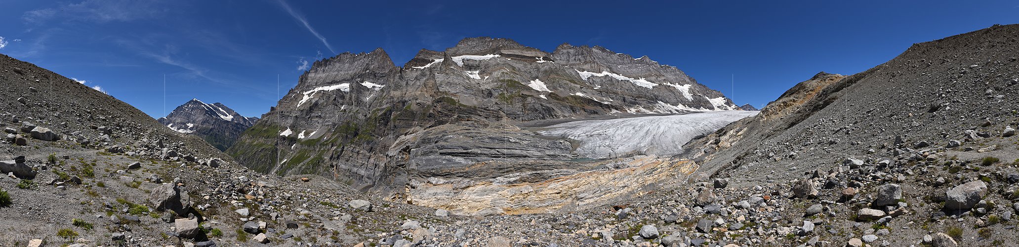 P024233: Panoramafoto Kanderfirn (Stand 7.2020)