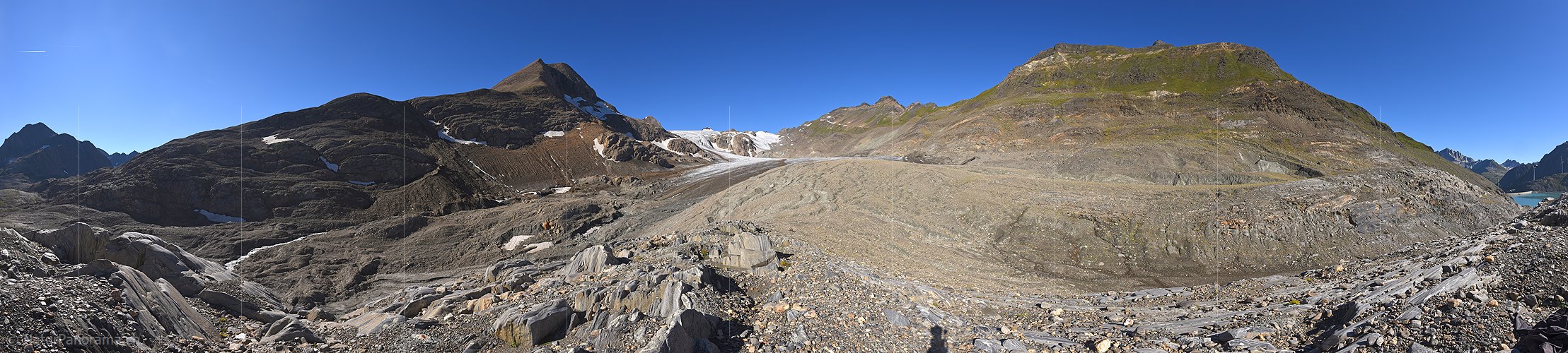 P024355: 360° Panoramafoto Griesgletscher (Stand 8.2020)