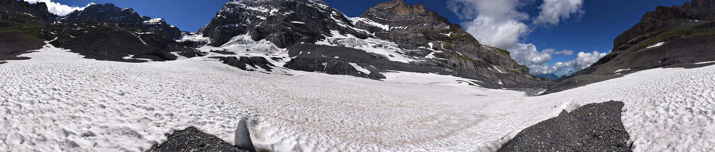 P025019: 360° Panoramafoto Gamchigletscher (Stand 7.2021)
