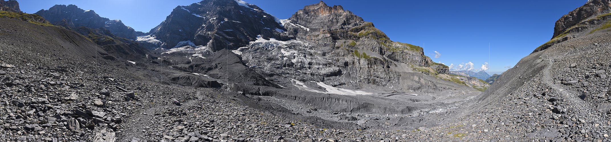 P025406: Panoramafoto Gamchigletscher (Stand 9.2021)