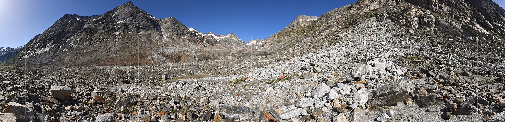 P025741: Panoramafoto Unteraargletscher (Stand 6.2022)