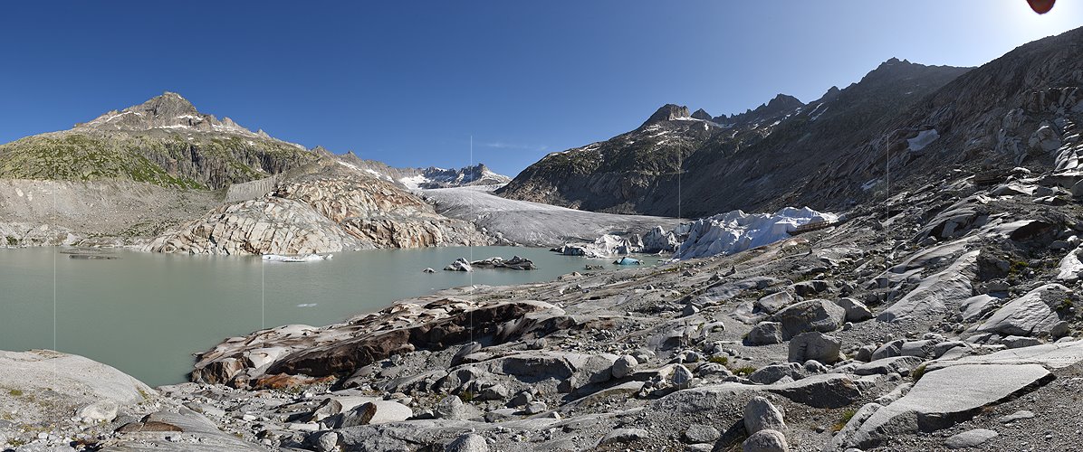 P026451a: Panoramafoto Rhonegletscher (Stand 7.2023)