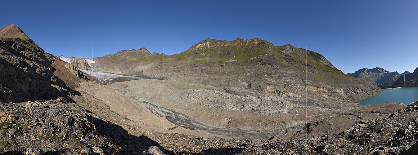 P026571a: Panoramafoto Griesgletscher (Stand 8.2023)