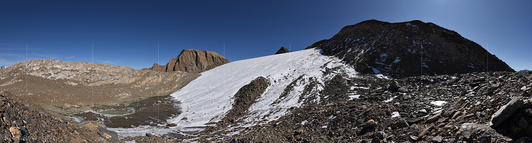 P026687a: Panoramafoto Rappegletscher (Stand 9.2023)