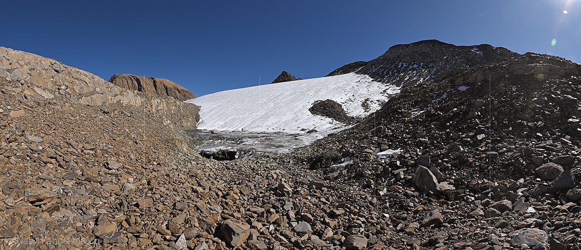 P026688: Panoramafoto Rappegletscher (Stand 9.2023)