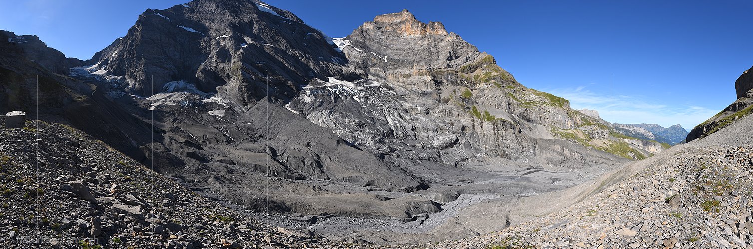 P026781: Panoramafoto Gamchigletscher (Stand 9.2024)