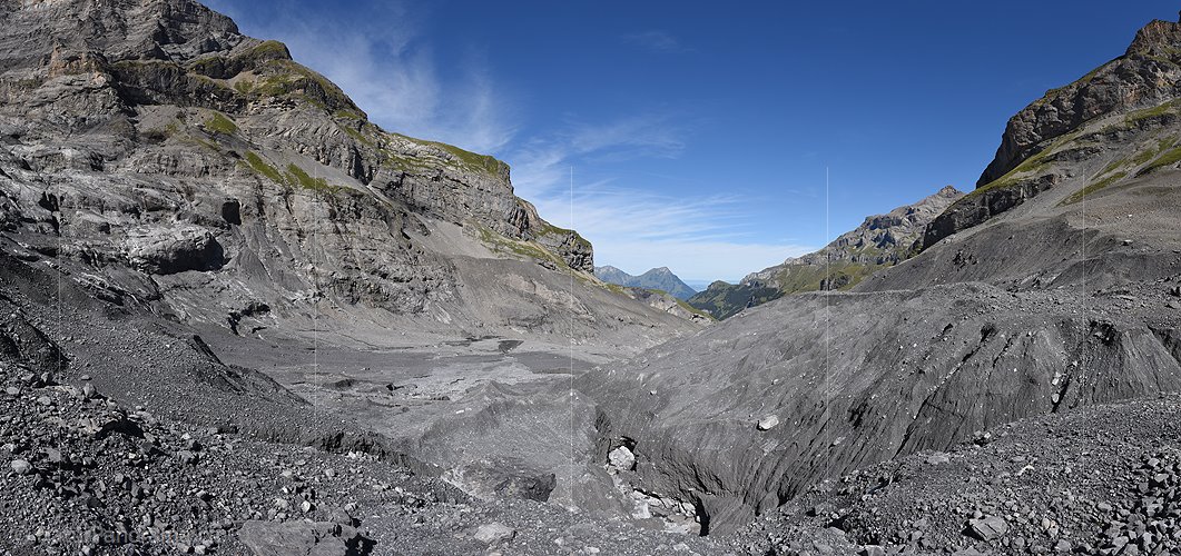 P026787b: Panoramafoto Gamchigletscher (Stand 9.2024)