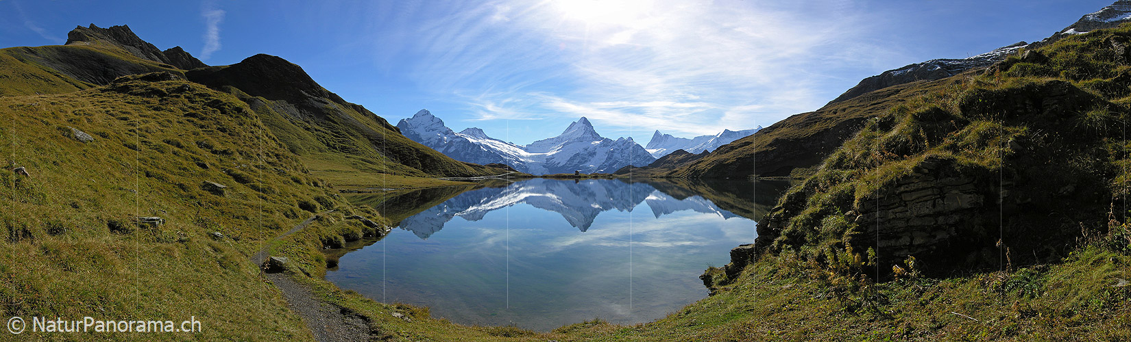 P001447: Panoramaaufnahme Bachalpsee, Jungfrauregion