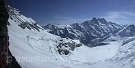 Panoramafoto Station Eismeer (Jungfraubahn)