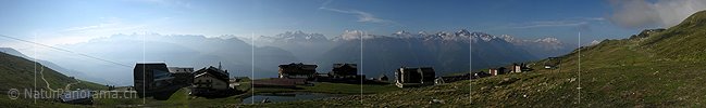 Panorama Kühboden, Aletsch