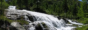 Panoramabild Wasserfall im Binntal