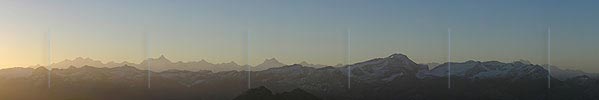 Panorama Saanenland, Berner Oberland