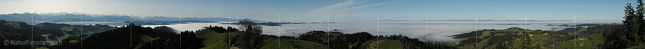 Panorama Nebelmeer, Emmental