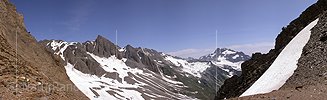 Panoramafoto Turbechepf, Binntal, Wallis