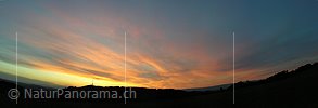 Panorama Abendstimmung