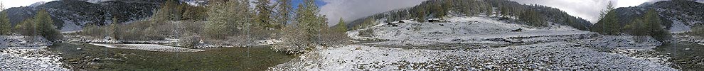 Panoramafoto Bergbach Binna