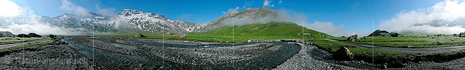 360° panorama picture Engstligenalp, Adelboden