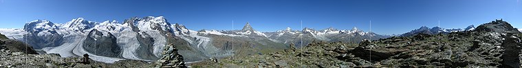 Panorama Gornergrat, Zermatt