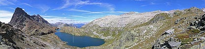 Panoramaaufnahme Geisspfadsee
