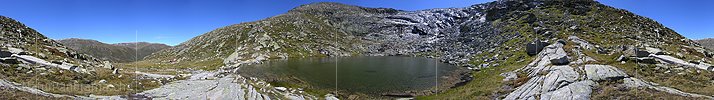 Panoramabild Bergsee (Witentirsee)