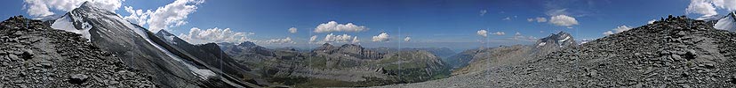 P001374: 360° Panorama Ober Tatelishorn, Kandersteg