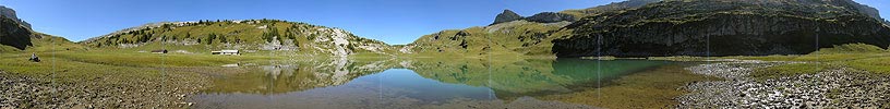 Panoramabild Sägistalsee, Jungfrauregion