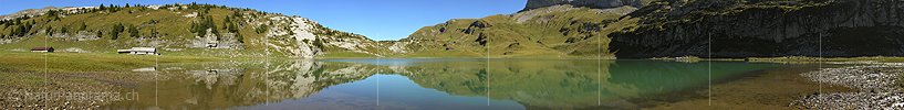 Panoramafoto Sägistalsee, Jungfrauregion