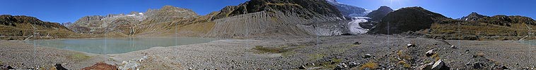 Panorama Steingletscher, Sustenpass, Berner Oberland