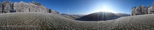 360° Panorama Hoarfrost