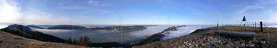 Panorama Jura vom Weissenstein