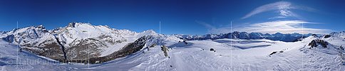 Panoramabild Riederalp (Hohfluh)