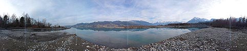 Panorama River delta