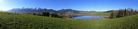 Panoramabild Dittligsee