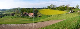 Panoramabild Bauernhof
