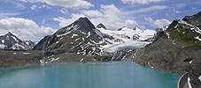 Grosspanorama Griessee und Griesgletscher