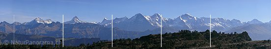 Panoramabild Berner Voralpen