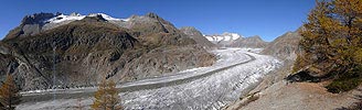 Grosspanorama Aletschgletscher