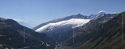 Panoramabild Grimselpass