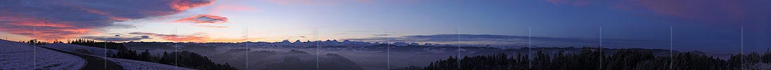 Panorama Morgenrot