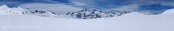 Panorama Schneelandschaft