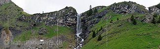 Panoramabild Hoher Wasserfall (Sulsbach)