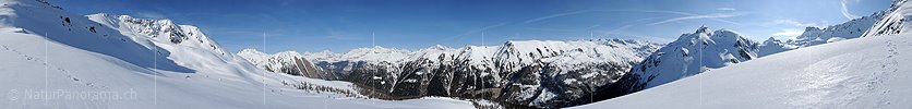 Grosspanorama Winterlandschaft