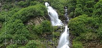 Panoramabild Hoher Wasserfall