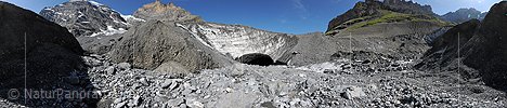360° Panoramafoto Gamchigletscher (Stand 7.2011)