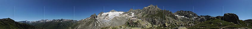 Panoramic picture Albert-Heim-Hut
