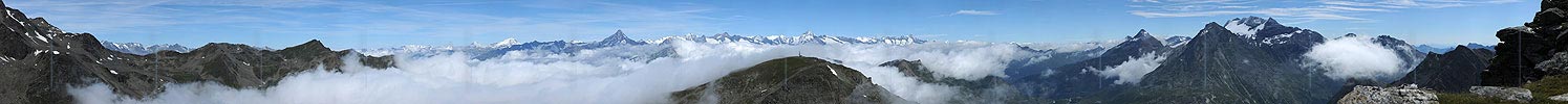 Summit panoramic picture Sirwoltehorn